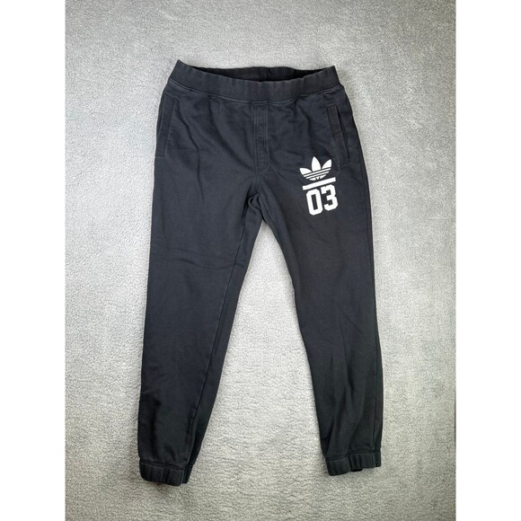Adidas 03 3 stripe back pocket joggers sz xl - Picture 1 of 7
